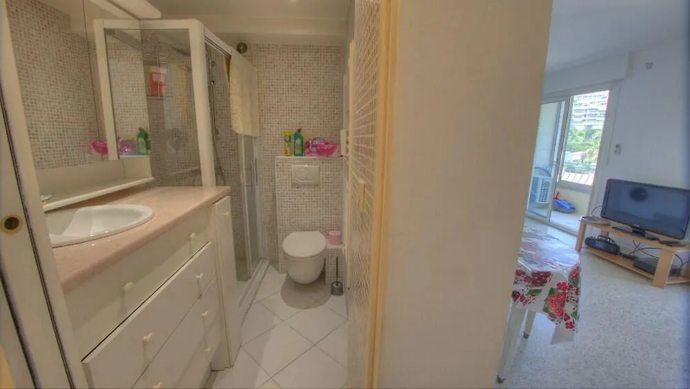 Apartment Studio 3 Etoiles Vue Mer 150M Plages Parking Clim Wifi Cannes France