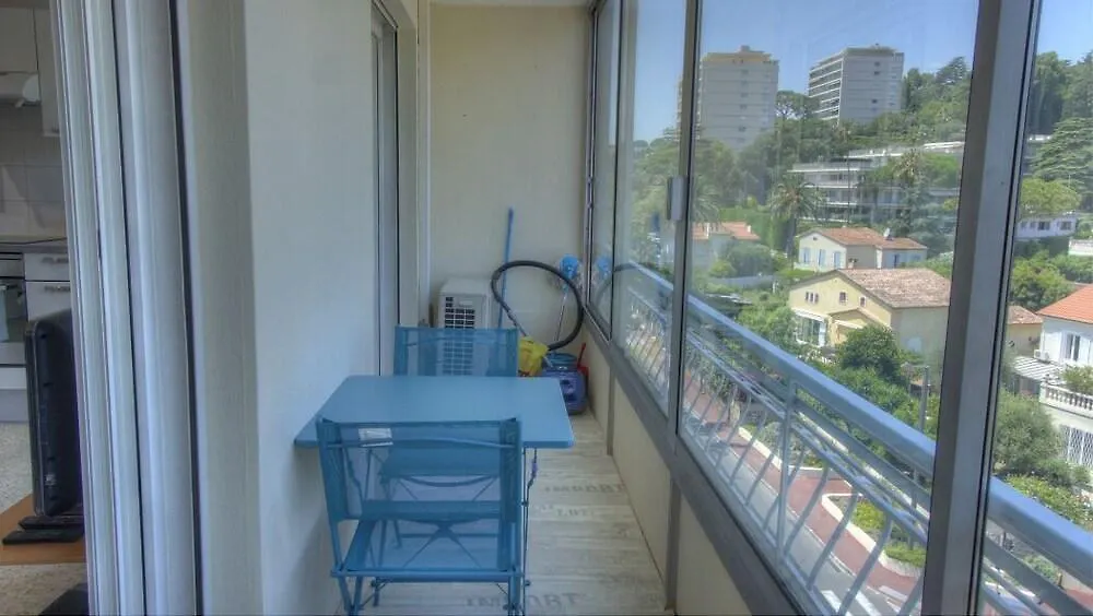 Studio 3 Etoiles Vue Mer 150M Plages Parking Clim Wifi Cannes