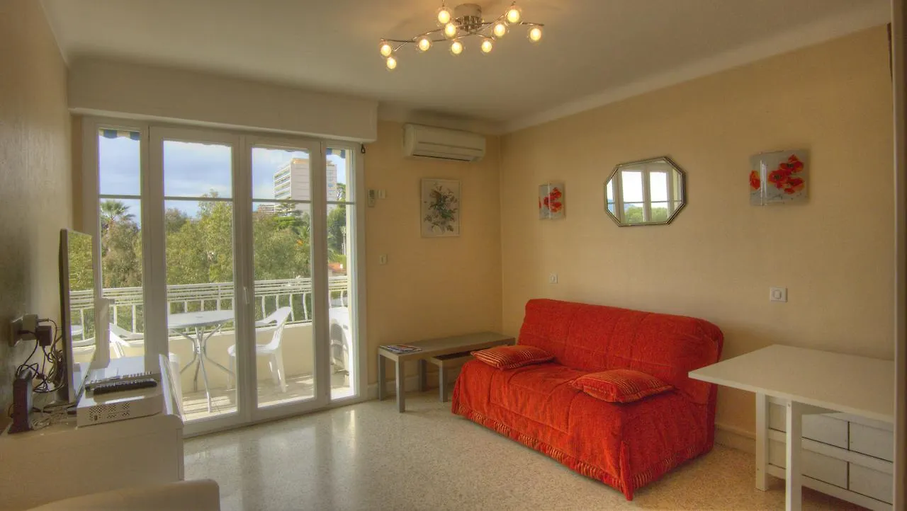 Studio 3 Etoiles Vue Mer 150M Plages Parking Clim Wifi Cannes France